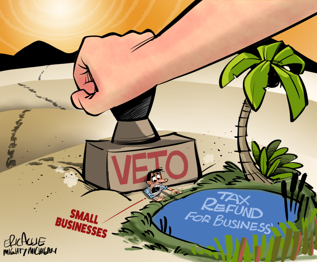 Whitmer's veto