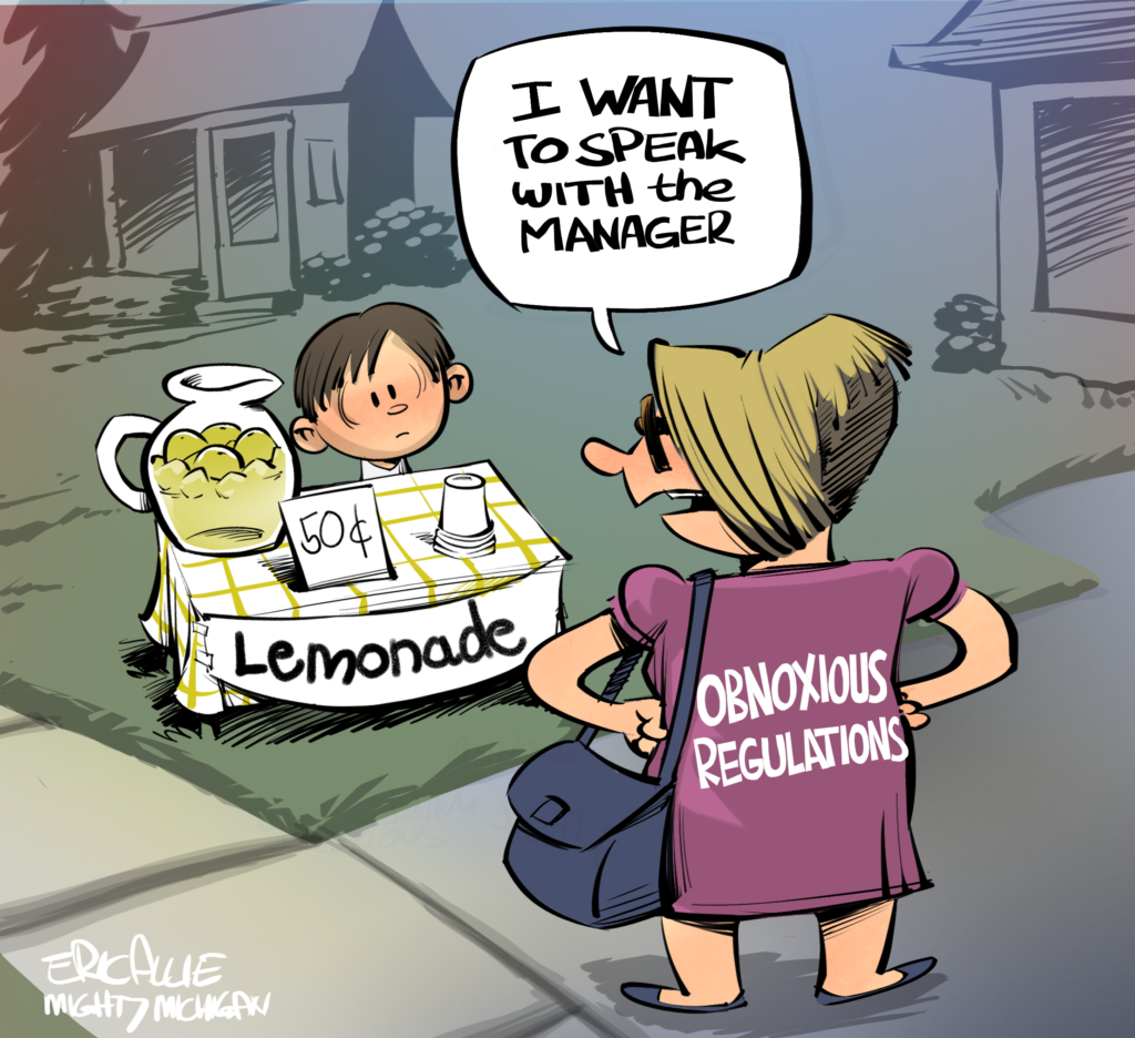 Michigan's lousy lemonade laws